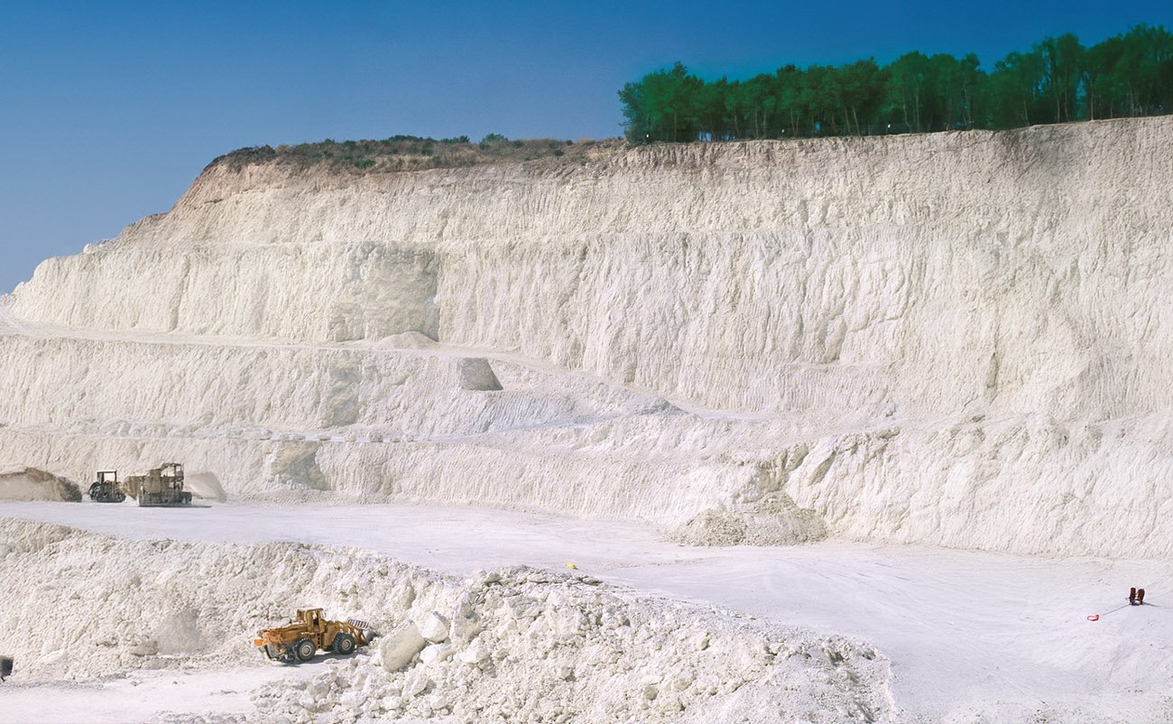 Carbonato de calcio: Relleno o pigmento